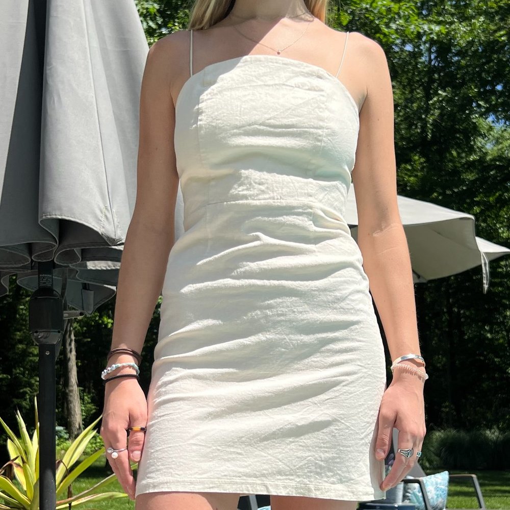 Off-White Mini Dress